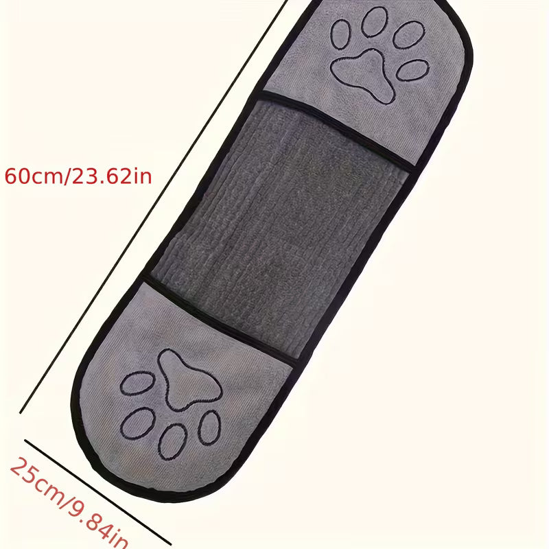 Toalla de fibra de algodón para mascotas